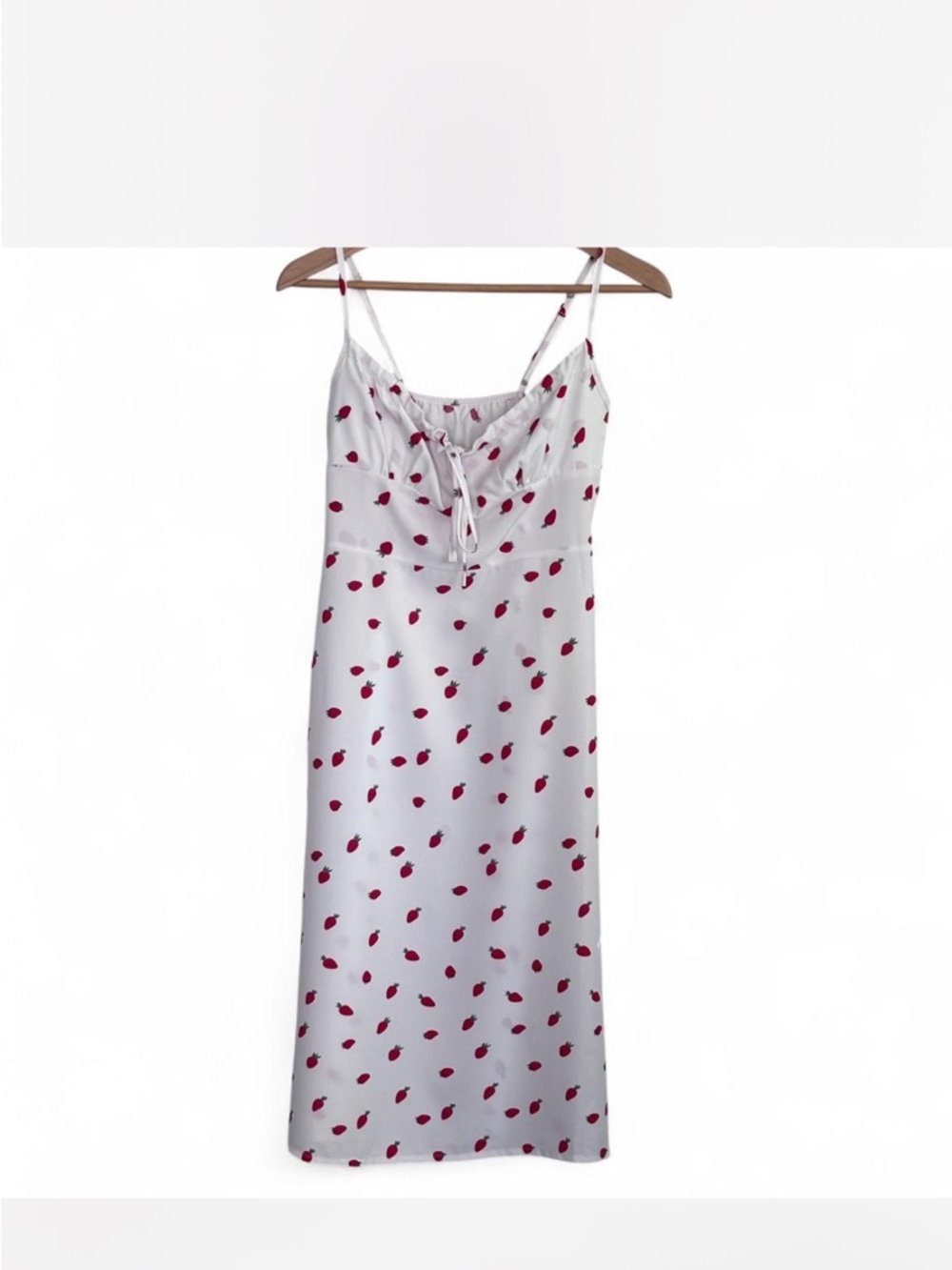 Strawberry Midi Dress Size M‎